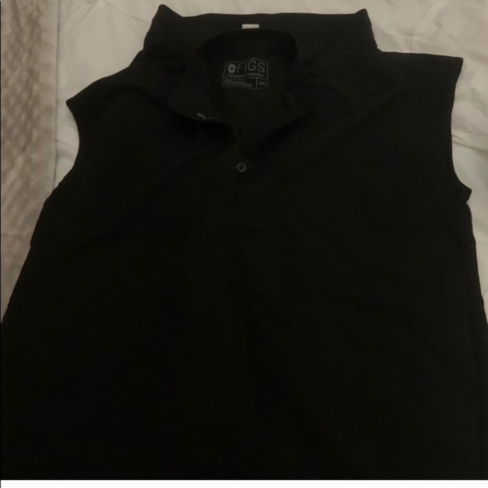 Figs blk top size xxs